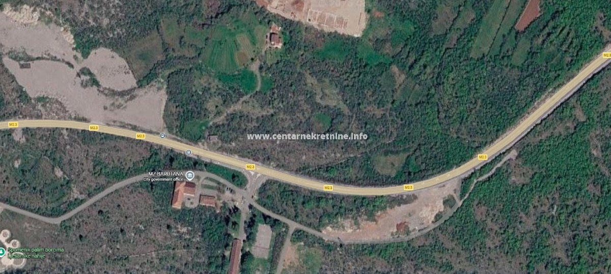 Prodaja, zemljište 12.900m2, Barutana, Podgorica